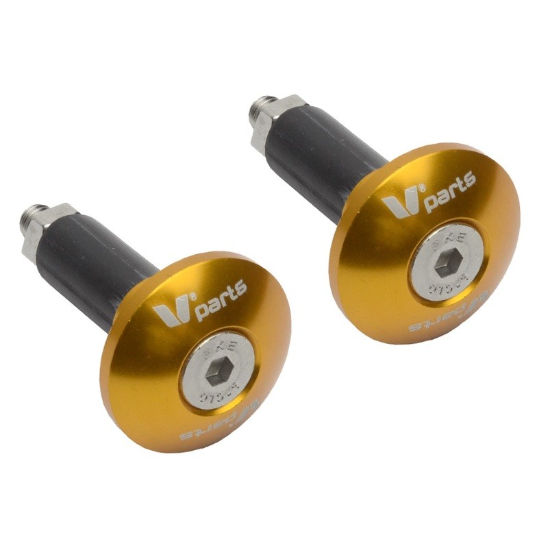 Punta manubrio V PARTS Ø12-18mm oro