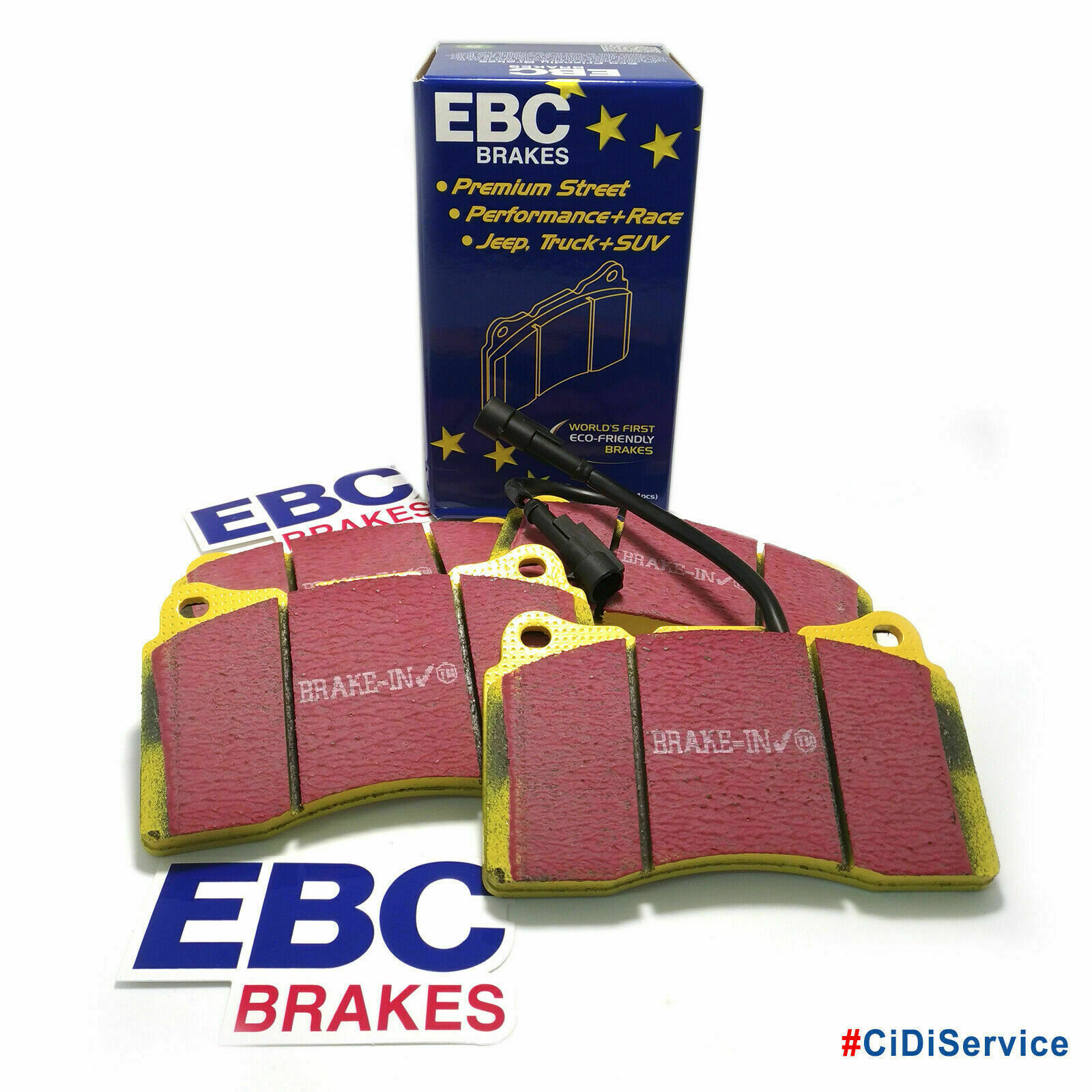 Pastiglie Freno Anteriori EBC Yellowstuff Fiat Abarth 124 Spider Mazda MX5 ND
