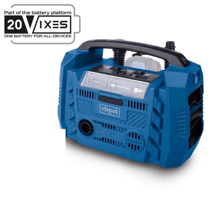 Scheppach Air Force 6 Compressore Aria a Batteria (non Inclusa) Portatile