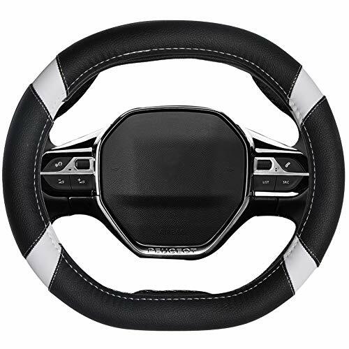 Mayco Bell Coprivolante per Auto in Pelle in Microfibra Adatto per Peugeot 3008