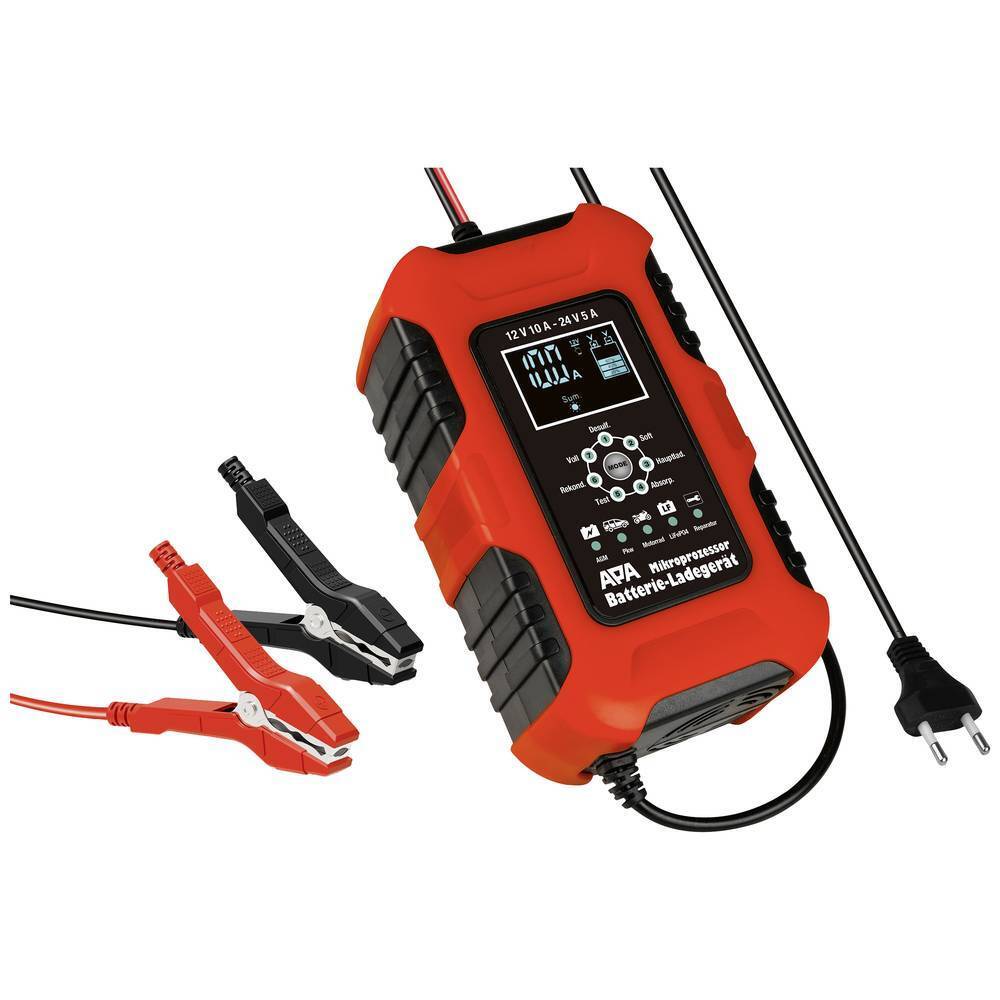APA Batterieladegerät 12/24V 10A 16649 Caricatore 12 V, 24 V 10 A 5 A