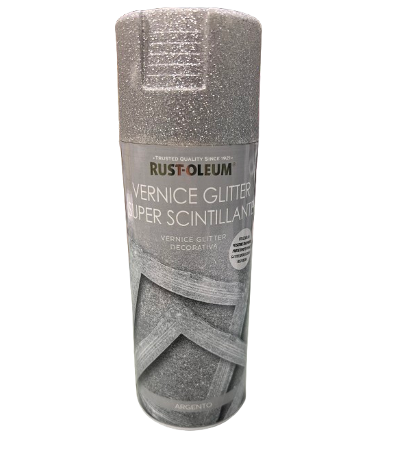 RUST-OLEUM - SPRAY PAILLETTES ARGENTO 400ML