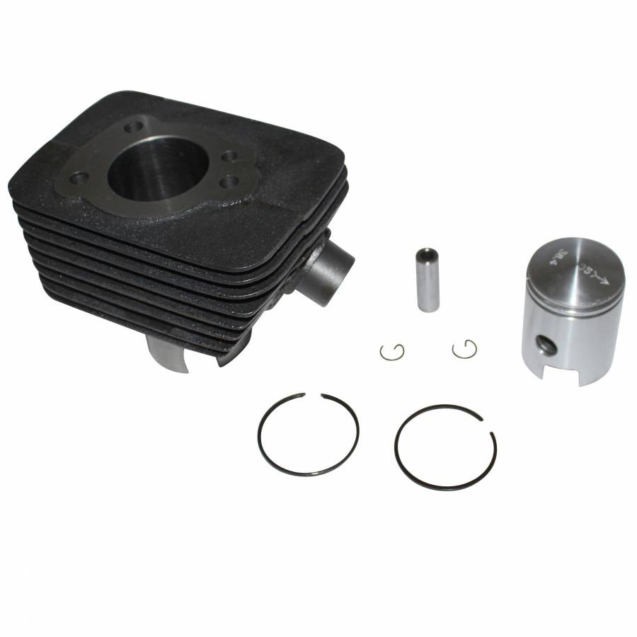 Cilindro ciclomotore adattabile Piaggio 50 Ciao PX (diametro 38 mm - asse piston