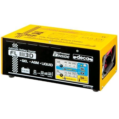 Caricabatterie mantenitore 6-12-24V Deca FL 1113D moto auto camion
