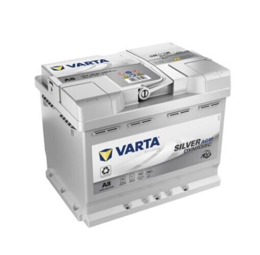 Batteria Auto Varta A8 Silver Dynamic12V 60AH 680A 12V START&STOP 242x175x190mm