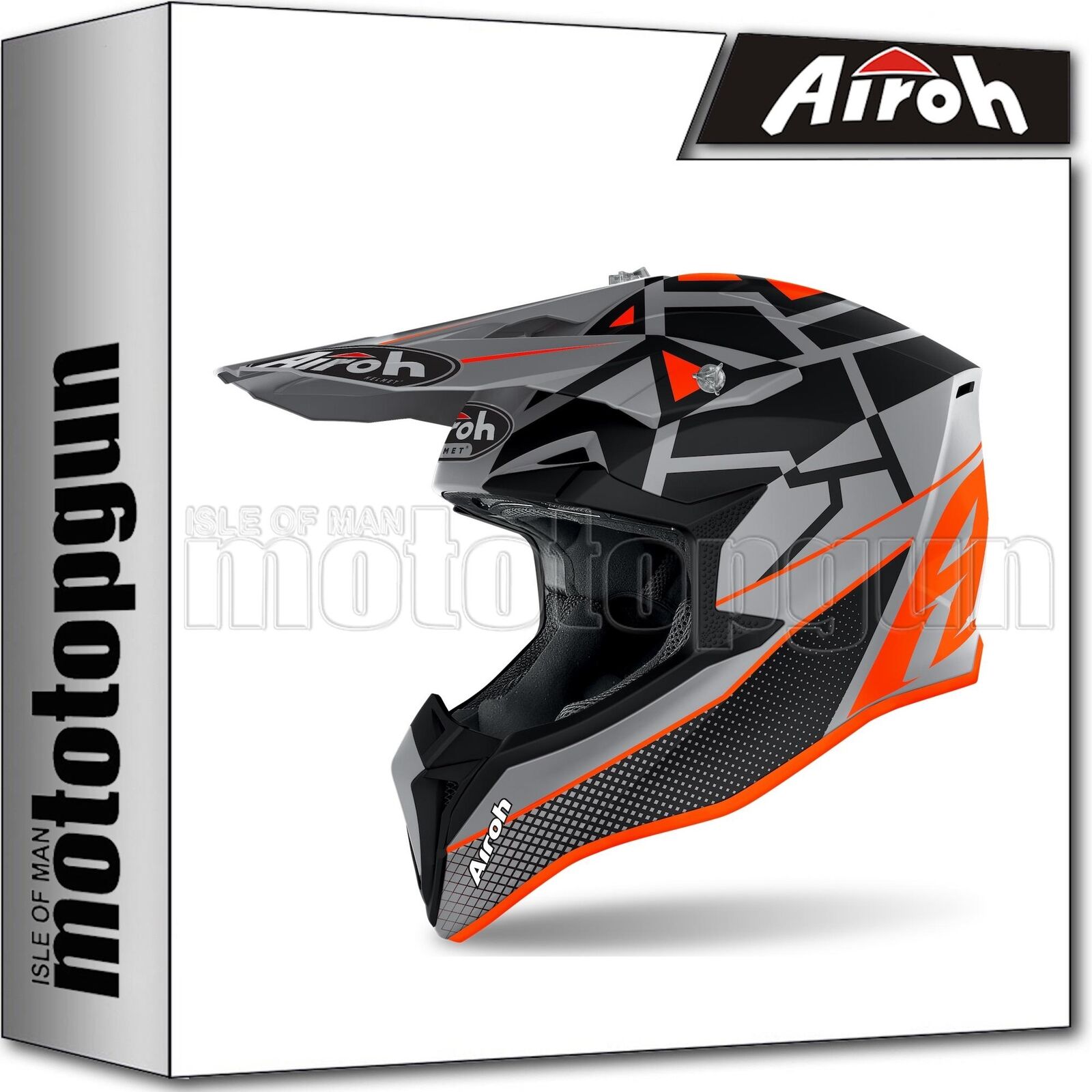 AIROH WRAAP YOUTH CASCO MOTO OFF-ROAD WRM32Y MOOD XS