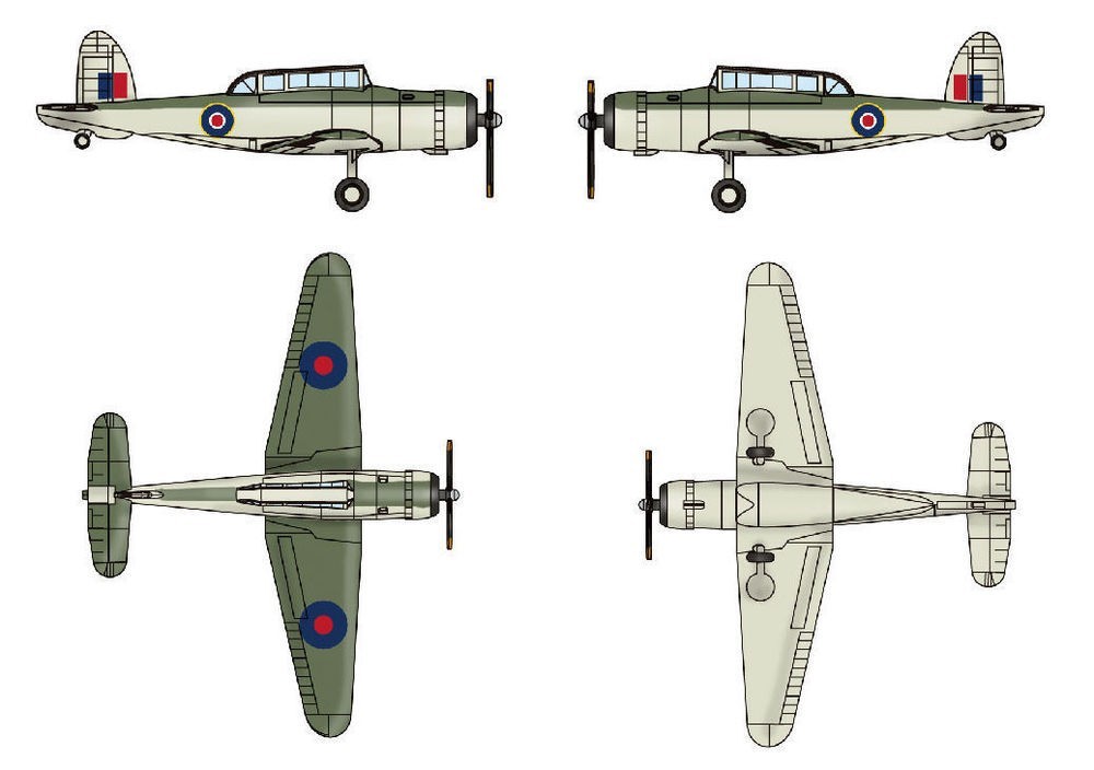TRUMPETER 06276 MODELLO BLACKBURN SKUA 1/350