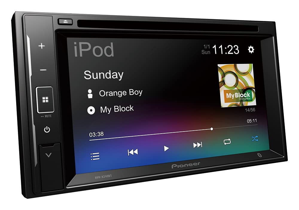 Lettore multimediale Pioneer AVH-A240BT 2 DIN, touchscreen ClearType da (r7k)