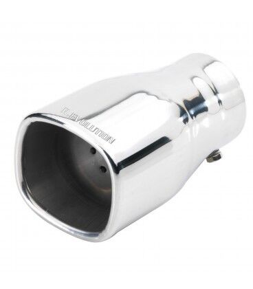 TERMINALE MARMITTA PER AUTO IN ALLUMINIO "FURIUS" DIAMETRO 60 MM
