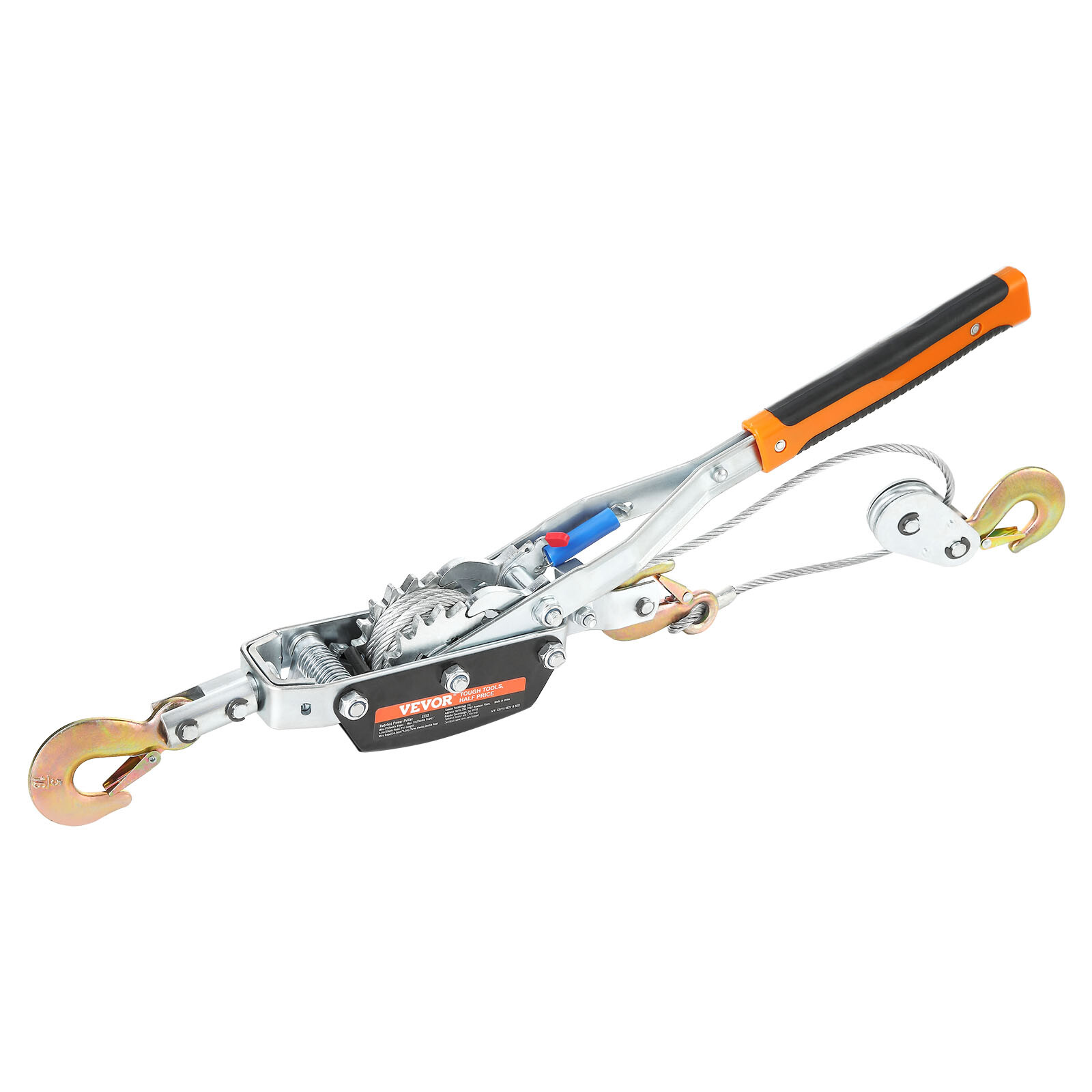 VEVOR Power Puller Come Along Verricello 5 Ton 11023 lb Paranco