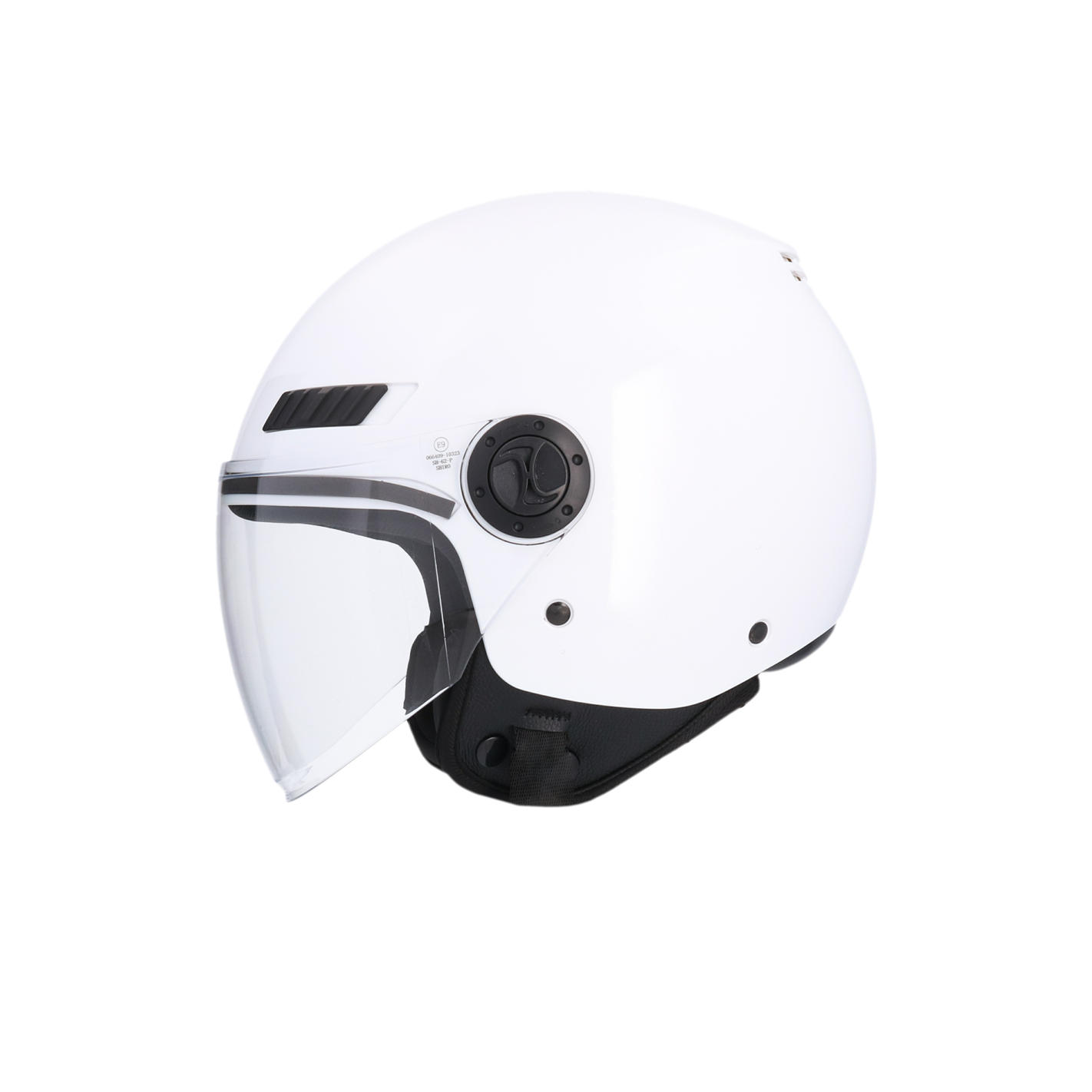 Casco jet Kioto bianco L