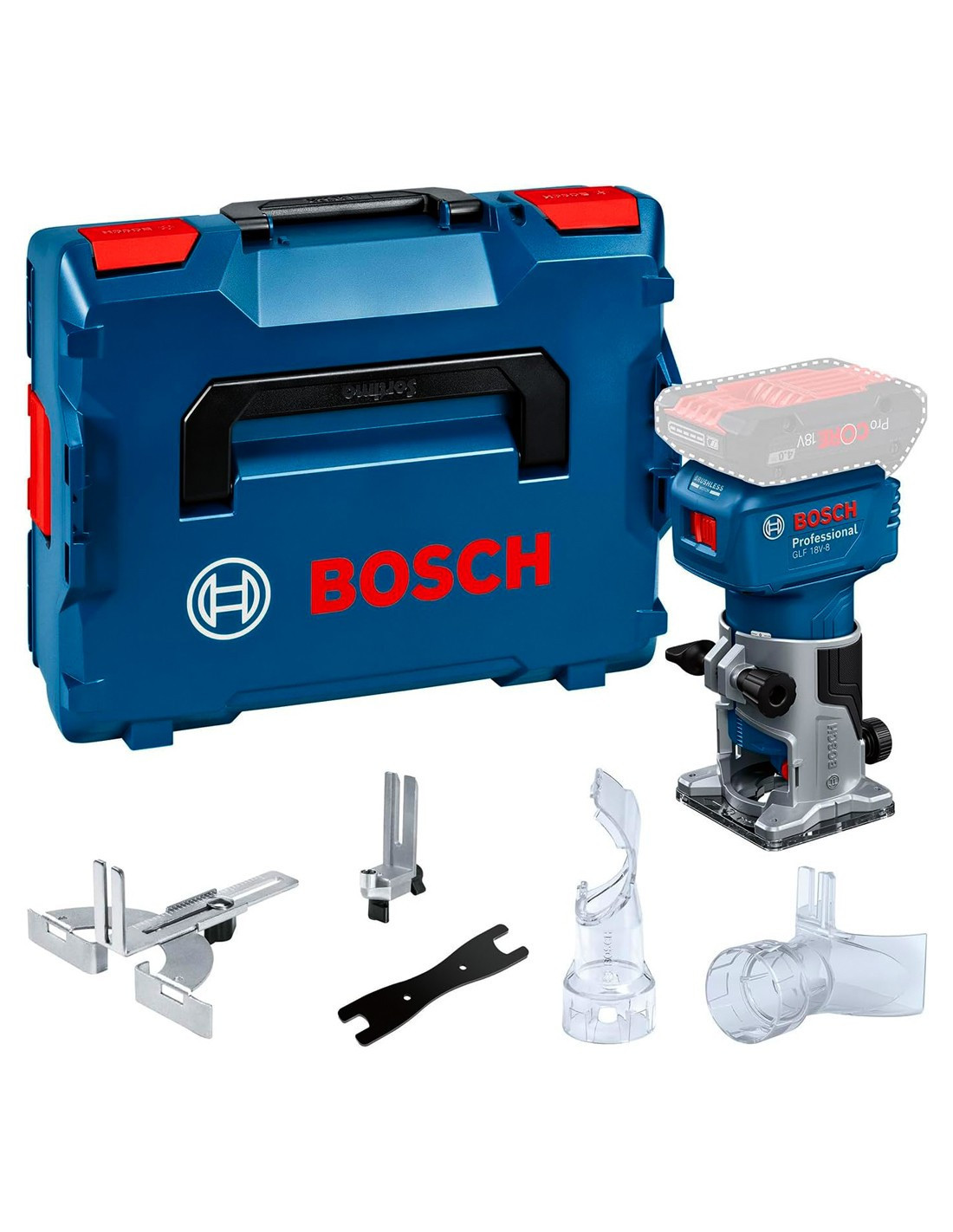 Bosch professional bosch glf 18v-8 akku-laminatfräse 4053423304022