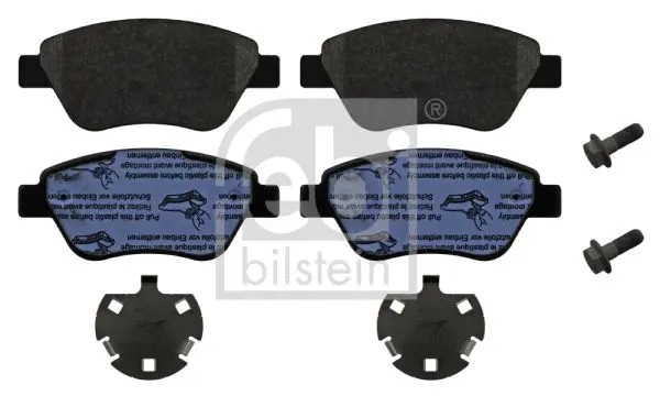Pastiglie freno Assale anteriore 16859 FEBI BILSTEIN per FIAT PANDA