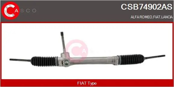 Cremagliera sterzo meccanico CSB74902AS CASCO per FIAT PANDA