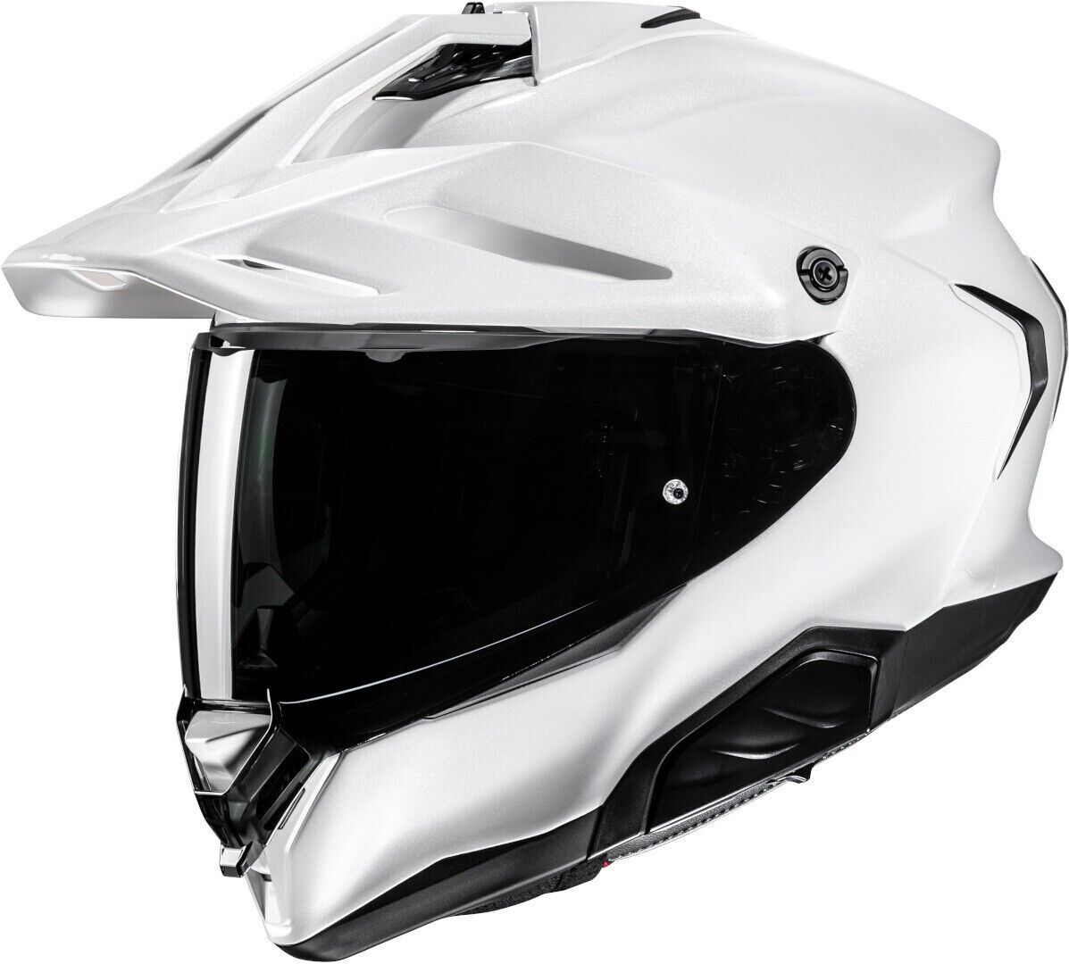 CASCO MOTO INTEGRALE FIBRA DUAL HJC RPHA60 PEARL WHITE BIANCO TG L