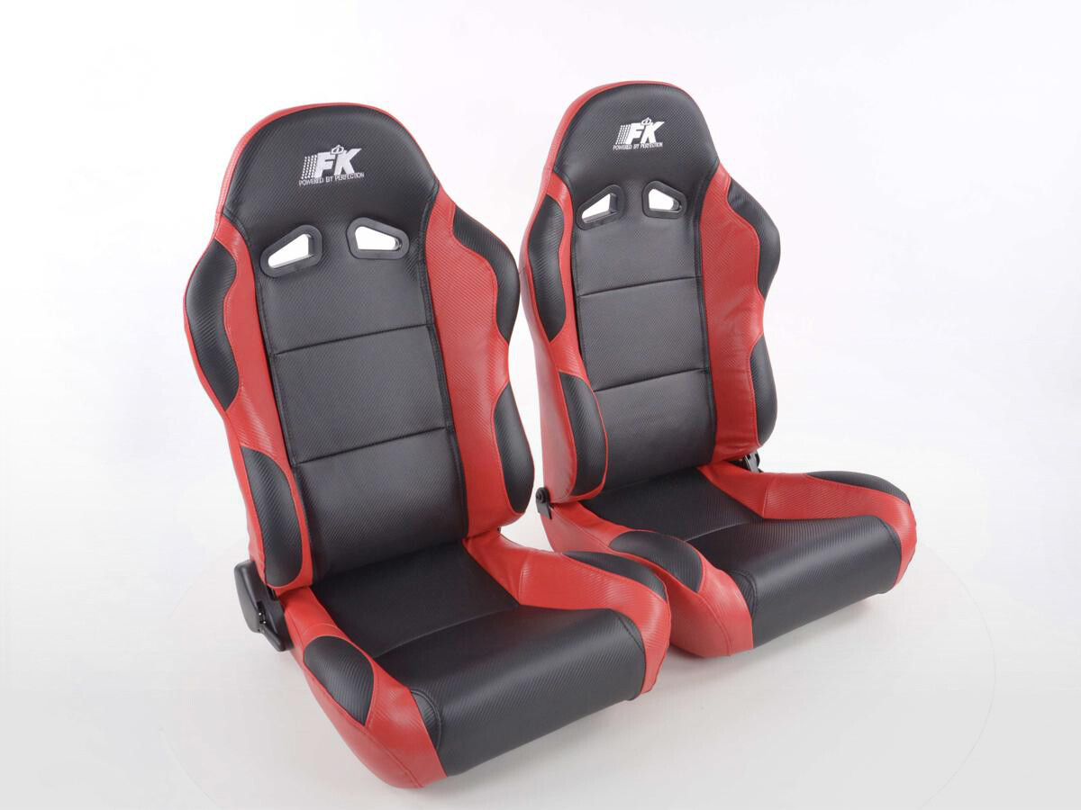 Sedili sportivi FK Sedili semigusci automatici Set Spacelook in carbonio in look
