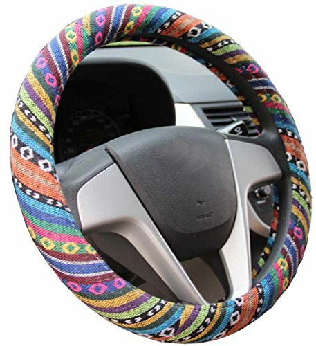 Mayco Bell 2017 Stile Etnico Grossolano Lino Panno Auto Coprivolanti Anti Scivol