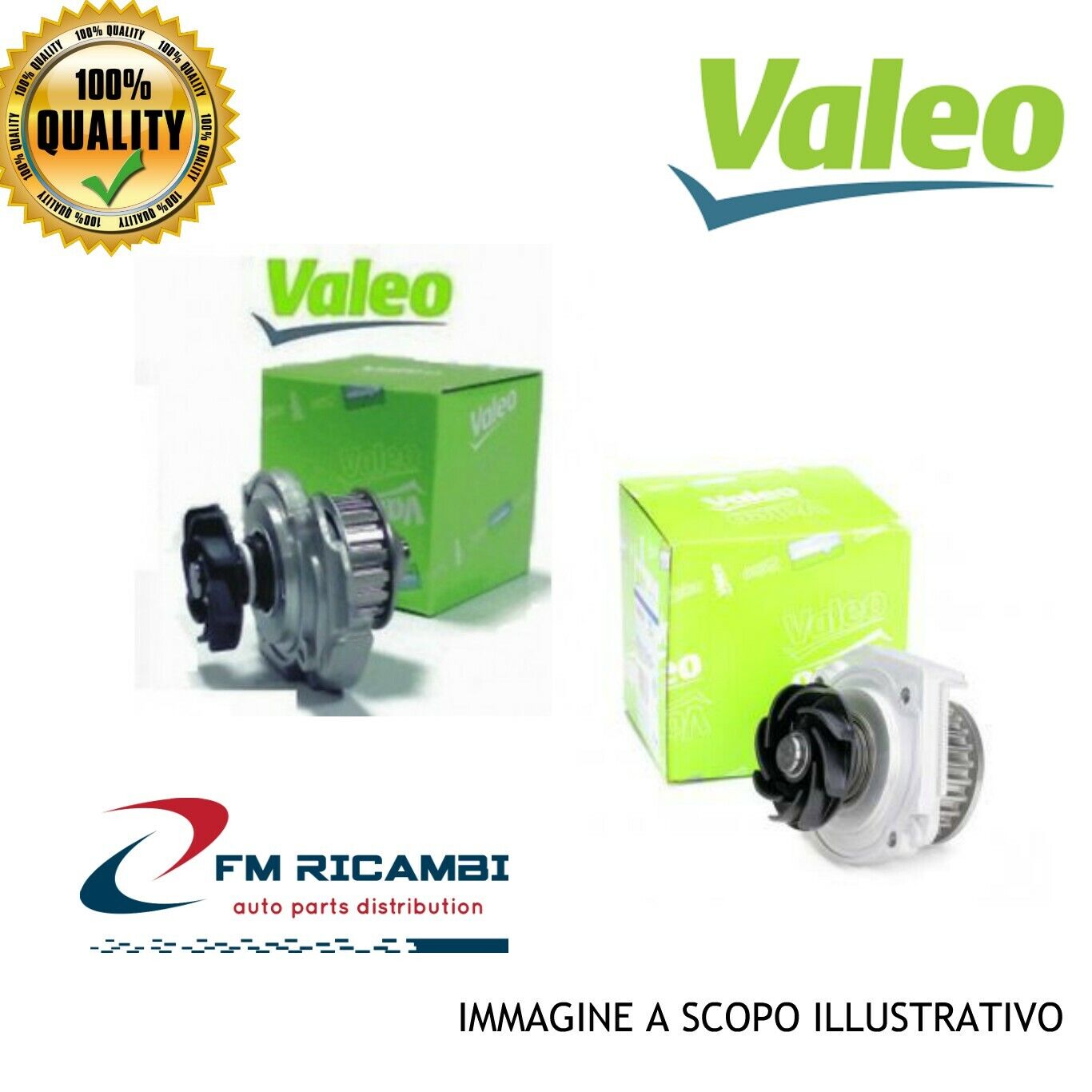 506080 VALEO POMPA ACQUA OPEL CALIBRA 2.0/ASTRA 2.0