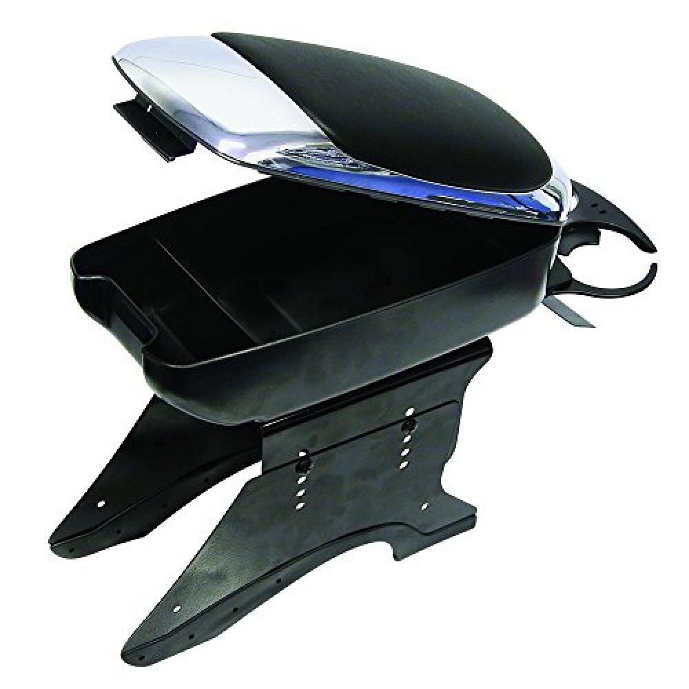 Carpoint 0325008 Armlehne, Chrome/Schwarz - NUOVO