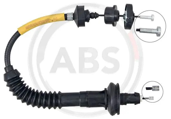 Cavo frizione K27620 A.B.S. per PEUGEOT 206 Hatchback 206 SW 206+ 206 Van 206 CC