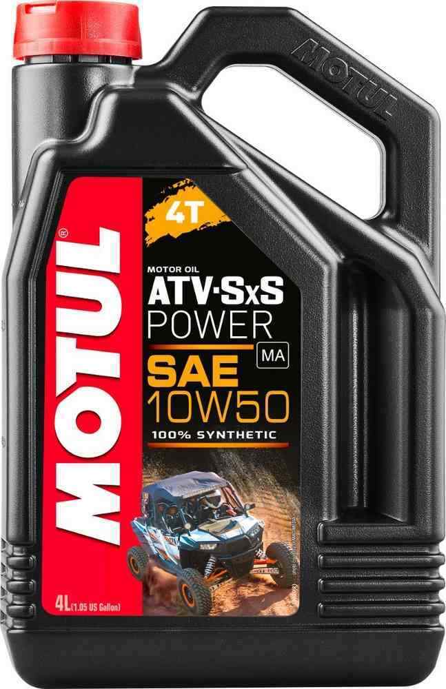 MOTUL ATV SXS POWER 4T 10W-50 4 LITRI - OLIO PER  ATV, SxS, SSV E BUGGY