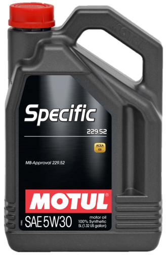 MOTUL SPECIFIC 229.52  PER MERCEDES 5W-30 5 LITRI - OLIO AUTO