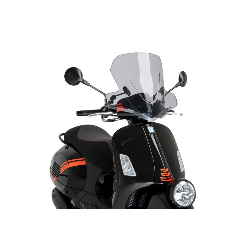 CUPOLINO CITY TOURING PUIG PER PIAGGIO VESPA 300 GTV 2023 > 2025 FUME CHIARO