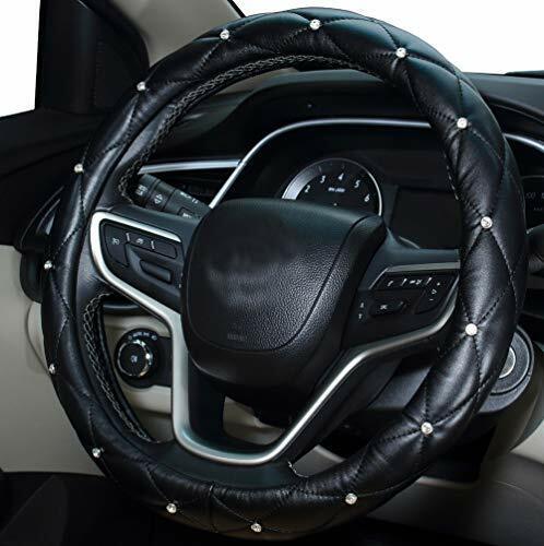Mayco Bell Coprivolante per Donna Diamond, coprivolante in Pelle Bling Bling per