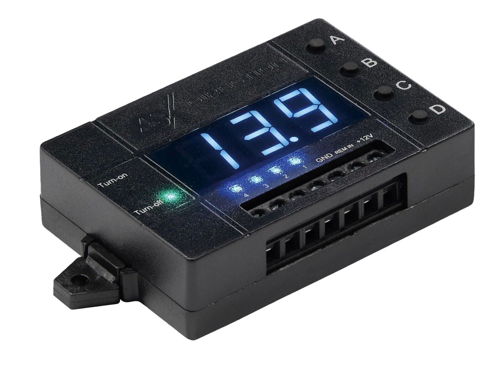INTERRUTTORE REMOTO 4 CANALI USCITE  SWITCH ESX DRDS-14 ACCENSIONE AMPLIFICATORI