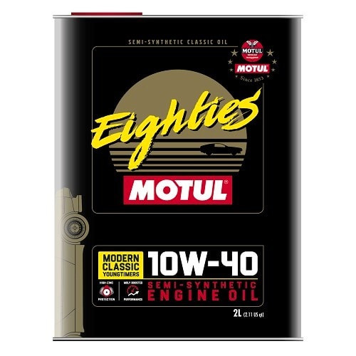 MOTUL Classic EIGHTIES 10W40 olio motore semisintetico - 2 Litri