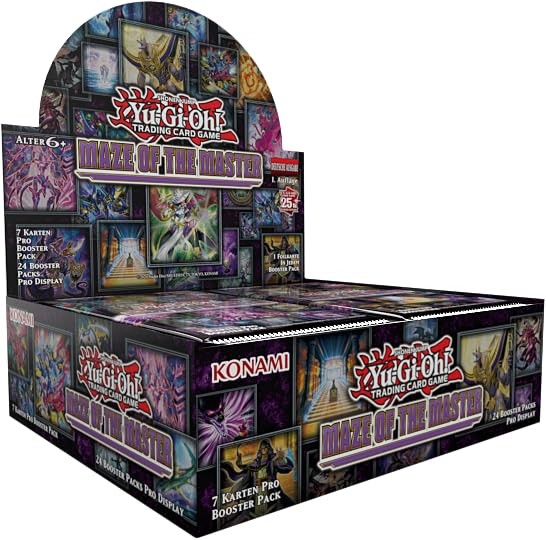 Yu-Gi-Oh! TRADING CARD GAME Maze of The Master Display 1st Edition - German Edit