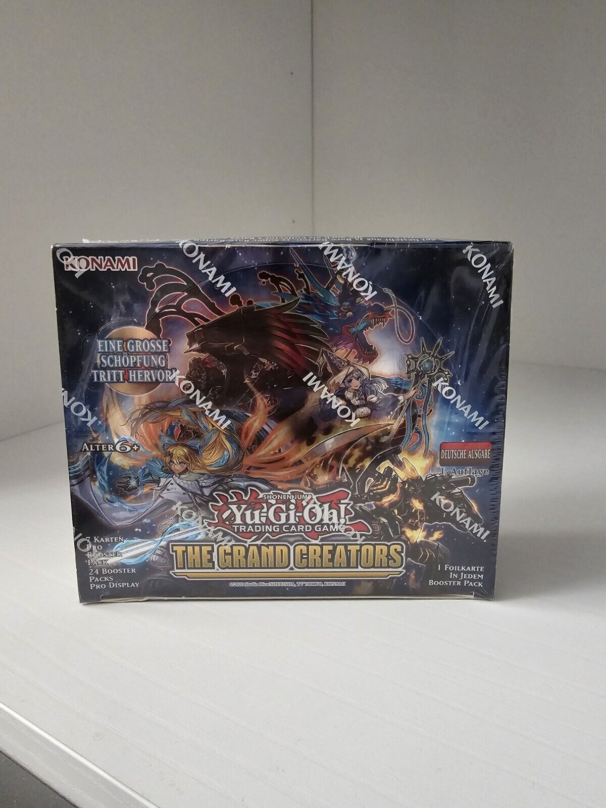 Yu-Gi-Oh! The Grand Creators Booster Display - 1.Auflage - Deutsch NEU&OVP