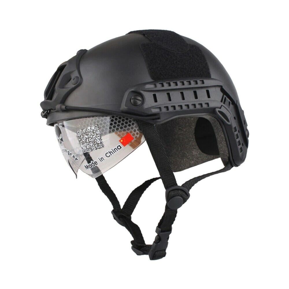 EMERSONGEAR EM8820B CASCO ELMETTO VISIERA SOFTAIR  FAST MH TYPE NERO HELMET