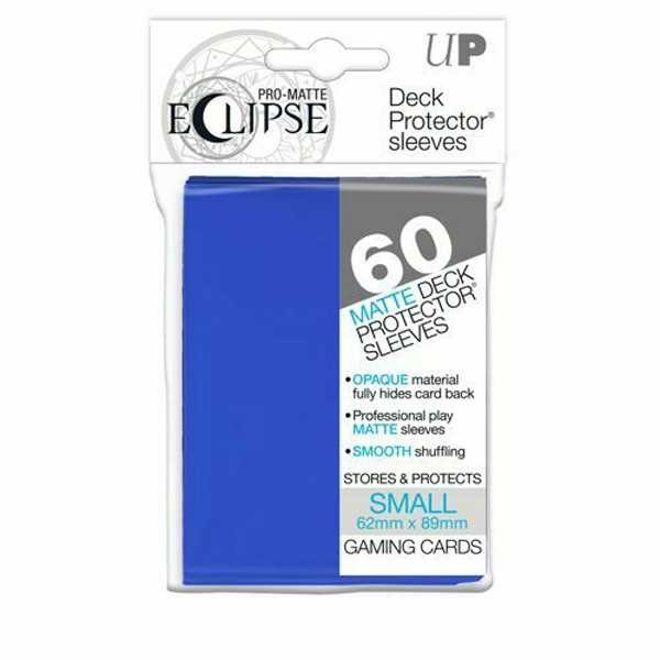 Eclipse PRO Gloss Small Card Sleeves: Pacific Blue (60)
