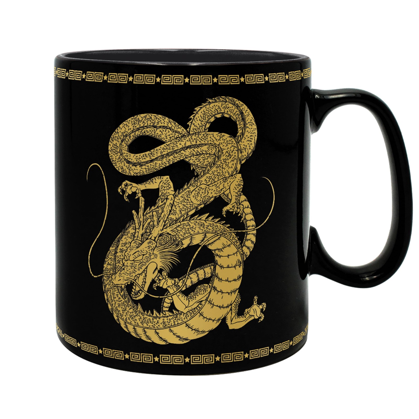 Dragon Ball Mug 460ml DBZ Golden Shenron Cardboard Box Tazza Ceramica ABYSTYLE