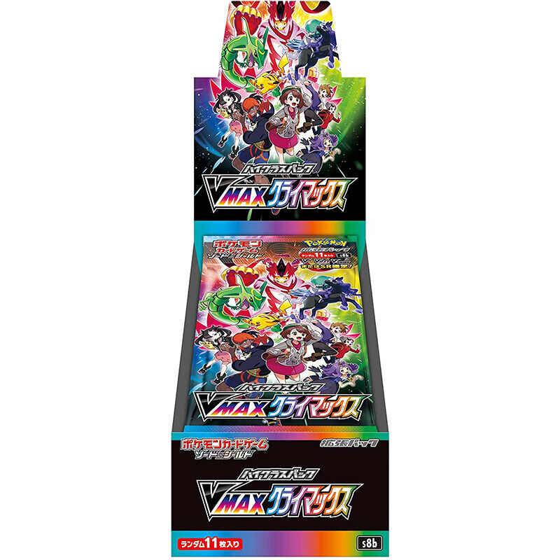 Pokemon Gioco Carte Spada E Scudo Alto Classe Pack Vmax Climax Scatola Giappone