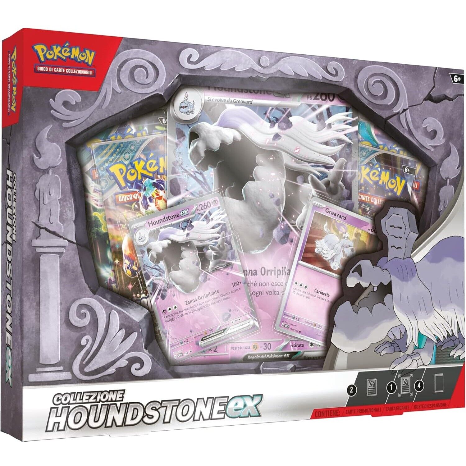 POKEMON (COLLEZIONE HOUNDSTONE EX) GCC GIOCO CARTE COLLEZIANABILI ESPANSIONE ITA