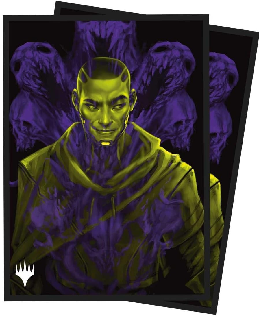 Ultra PRO - Duskmourn 100ct Deck Protector Sleeves Alt Art Key Character PW for