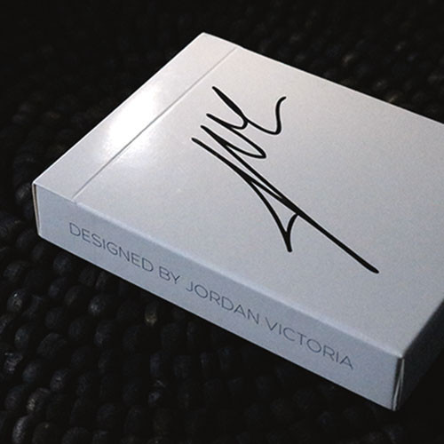 Mazzo di carte Signature Playing Cards- Third Edition (White) by Jordan Victoria