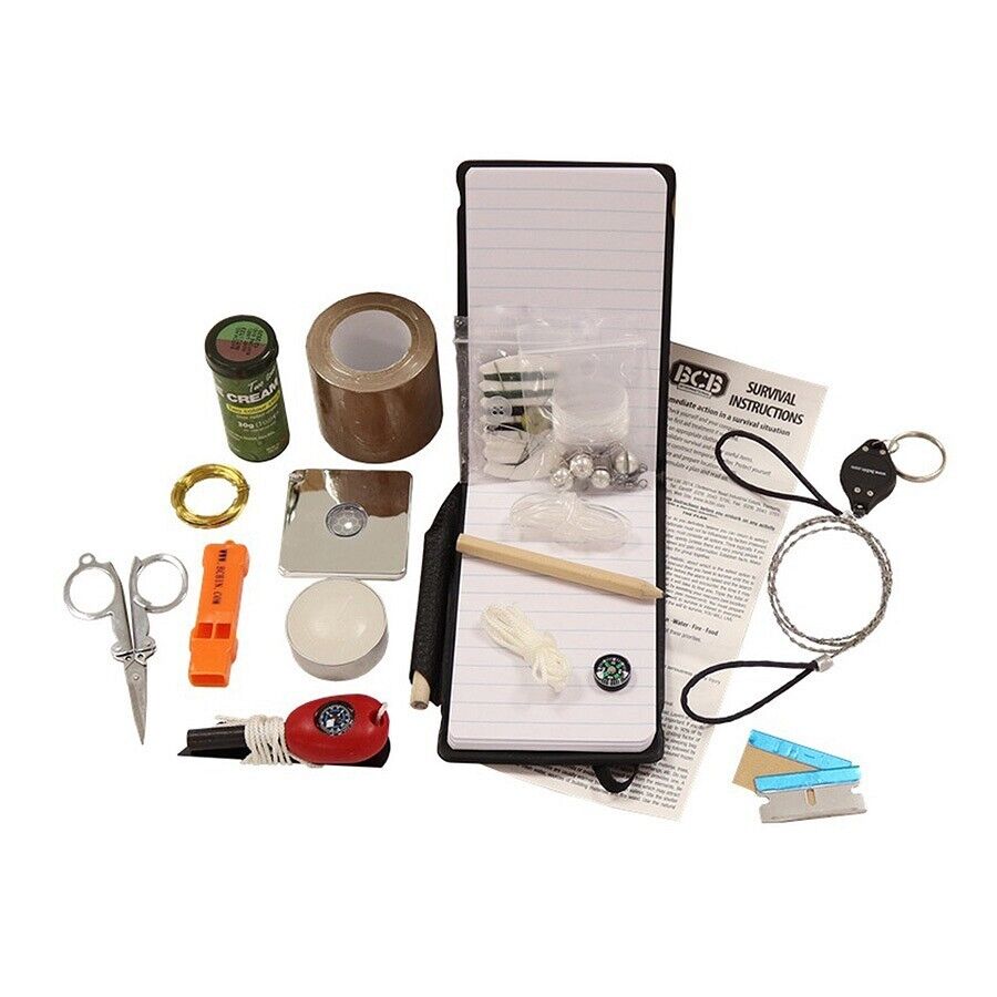 KIT SURVIVAL S.E.R.E. SOPRAVVIVENZA SOFTAIR MILITARE ESCURSIONISMO CK064 469467