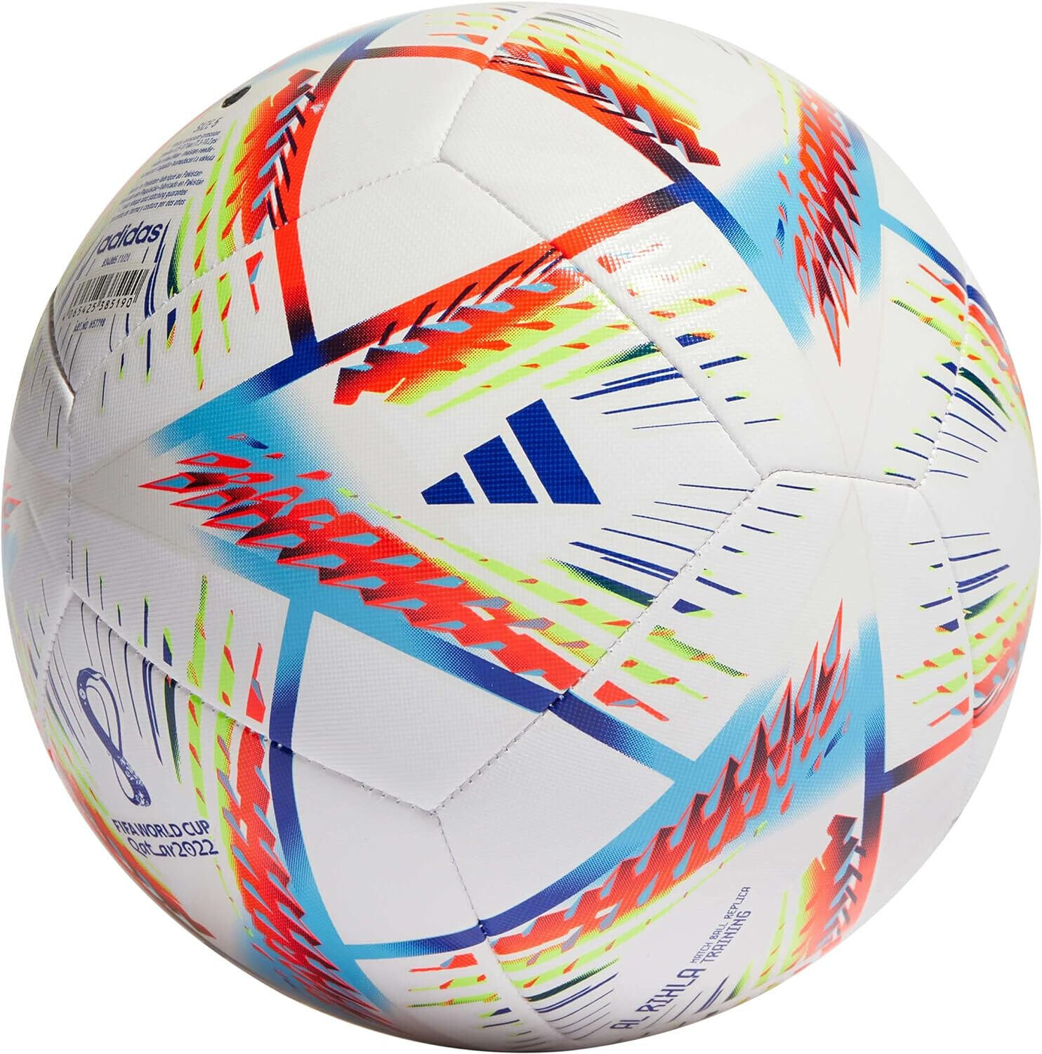 Adidas Al Rihla Training Football, pallone da calcio coppa del mondo