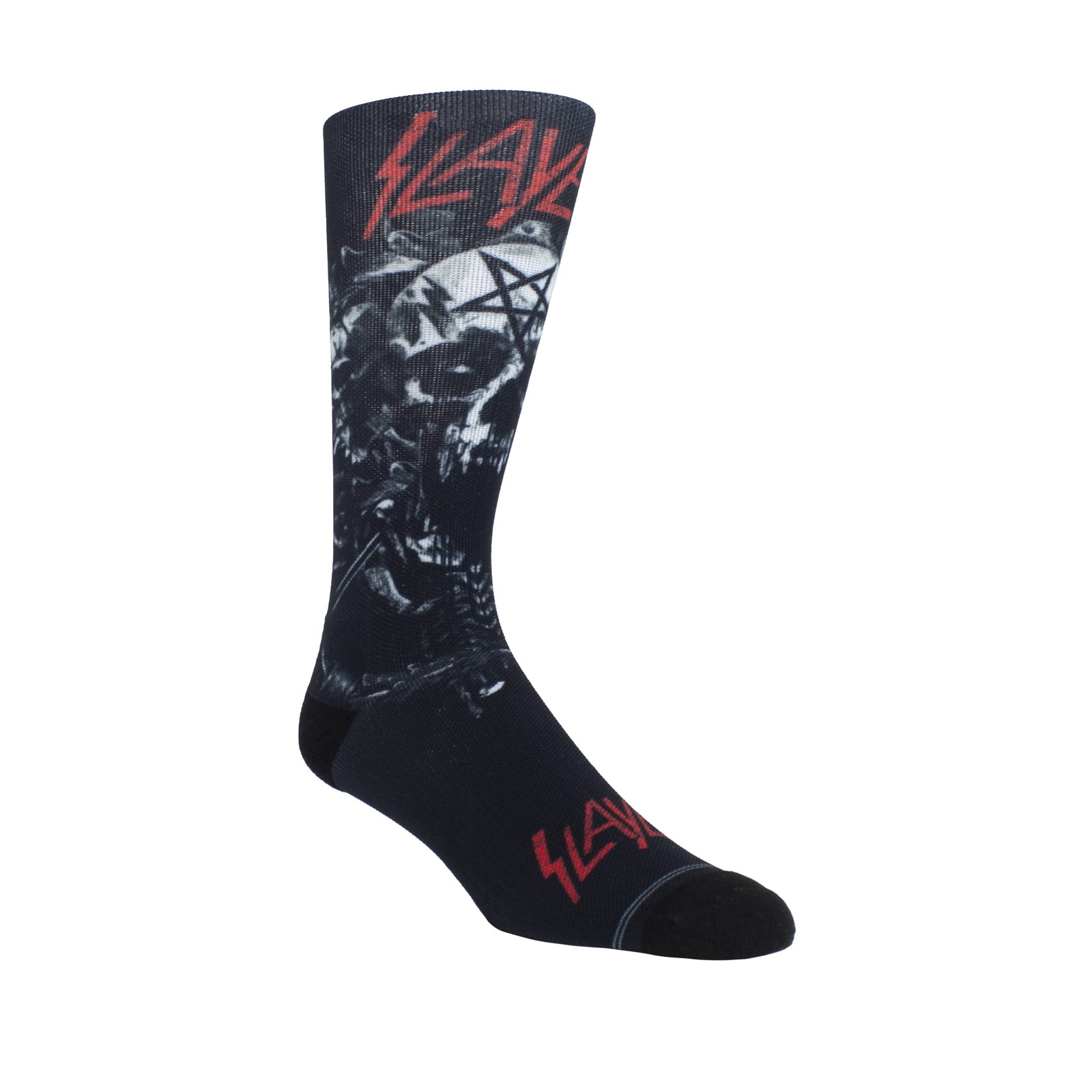 DYE SUBLIMATION SOCKS -SLAYER DYE SUBLIMATION One Size Black