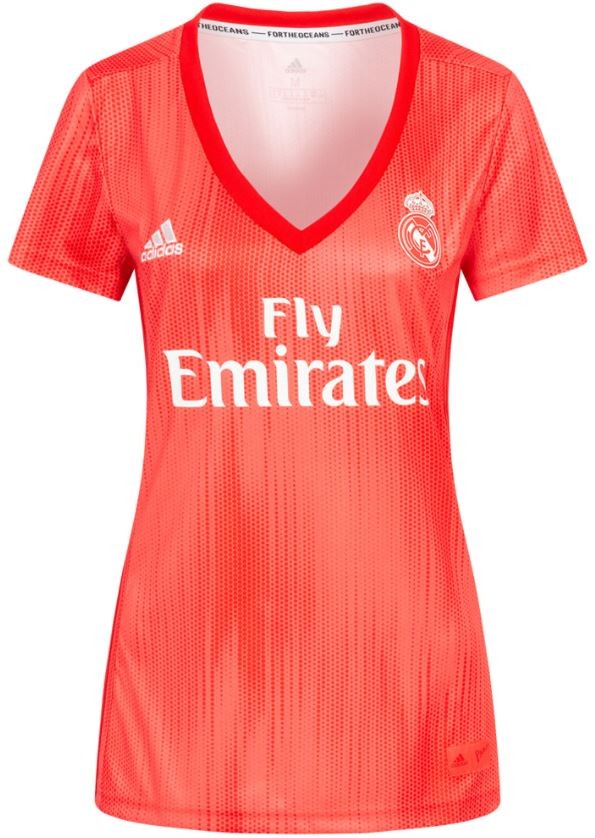 Adidas real madrid ladies t -shirt l - sporty e traspirante