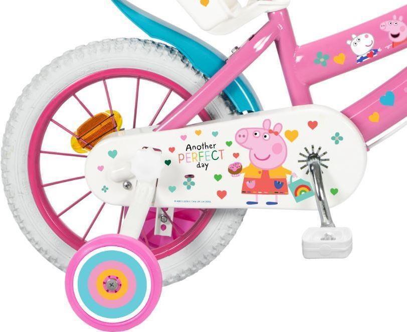 Kinderfahrrad 14" Peppa Pig rosa 1495 TOIMSA (TOI1495)