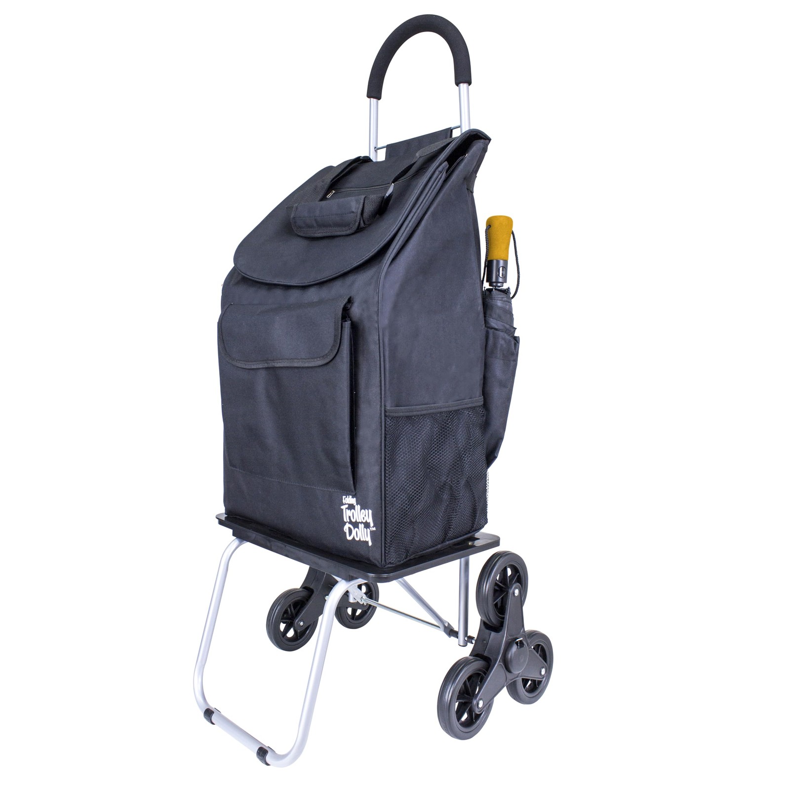 dbest products Bigger Trolley Dolly Stair Climber Black Carrello, (X2x)