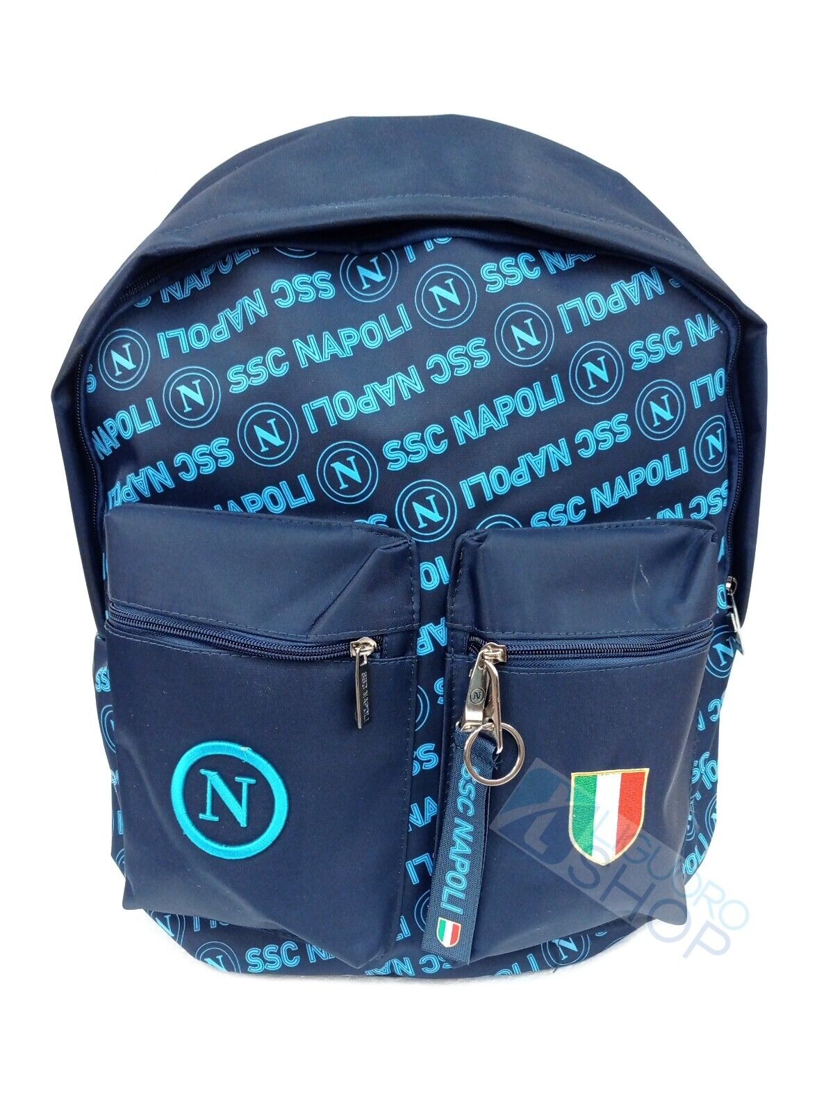 Zaino SSC Napoli Campione D'Italia Terzo Scudetto Prodotto Ufficiale cm 42x32x17