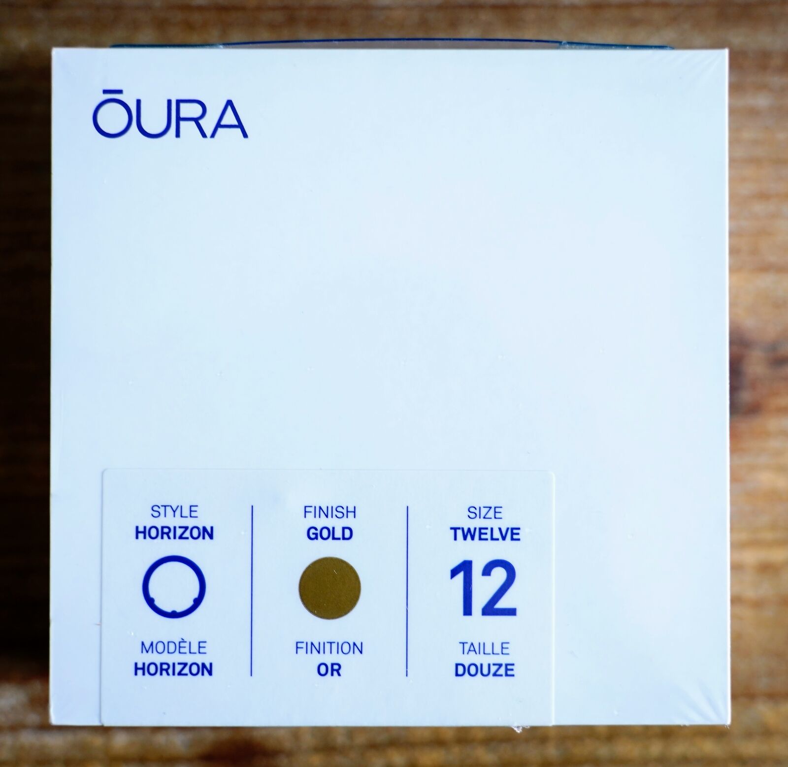 Oura Ring Gen 3 Horizon Oro Misura 12 Smart Anello ( Si Prega Taglia Prima)