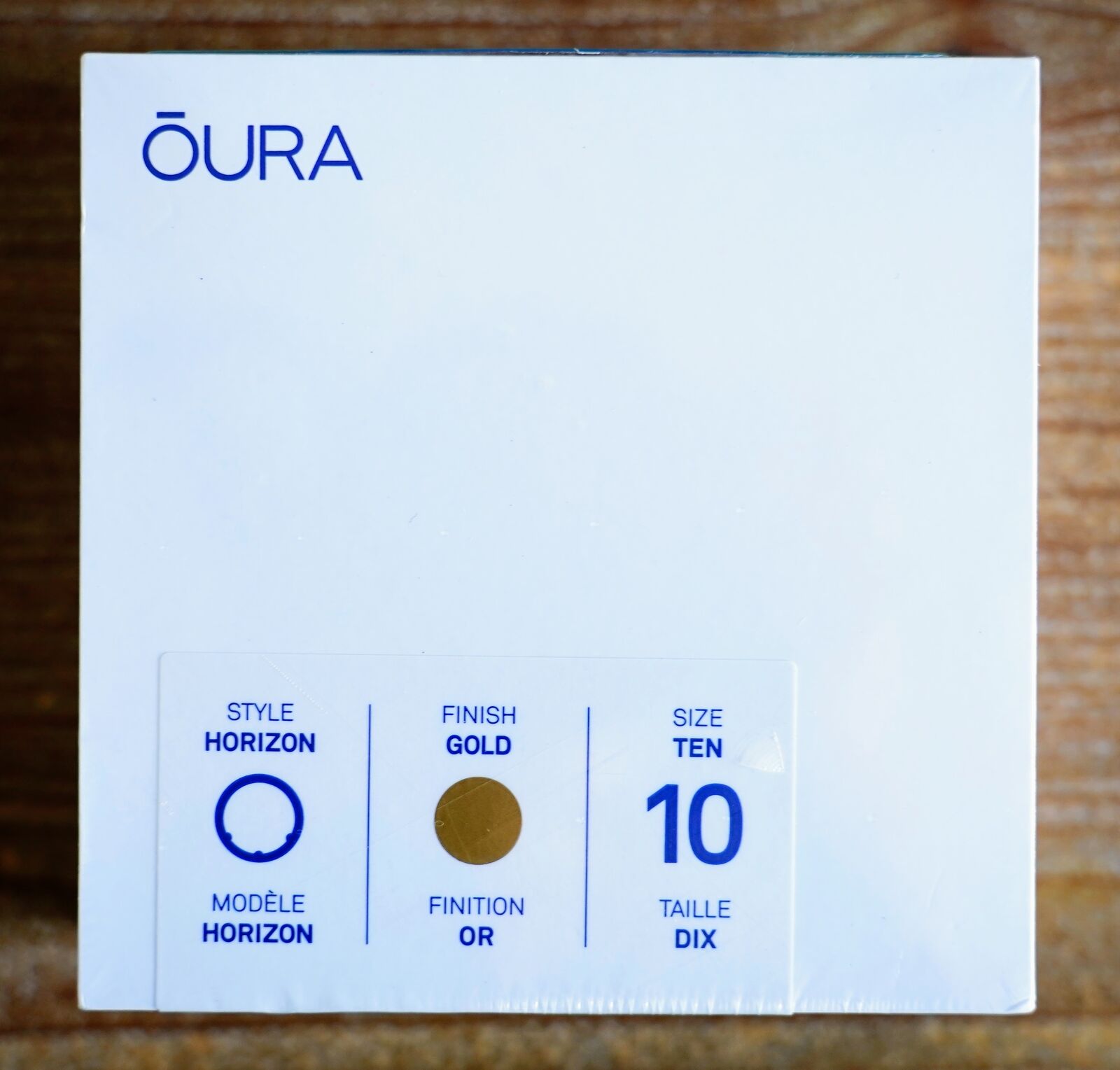Oura Ring Gen 3 Horizon Oro Misura 10 Smart Anello ( Si Prega Taglia Prima)