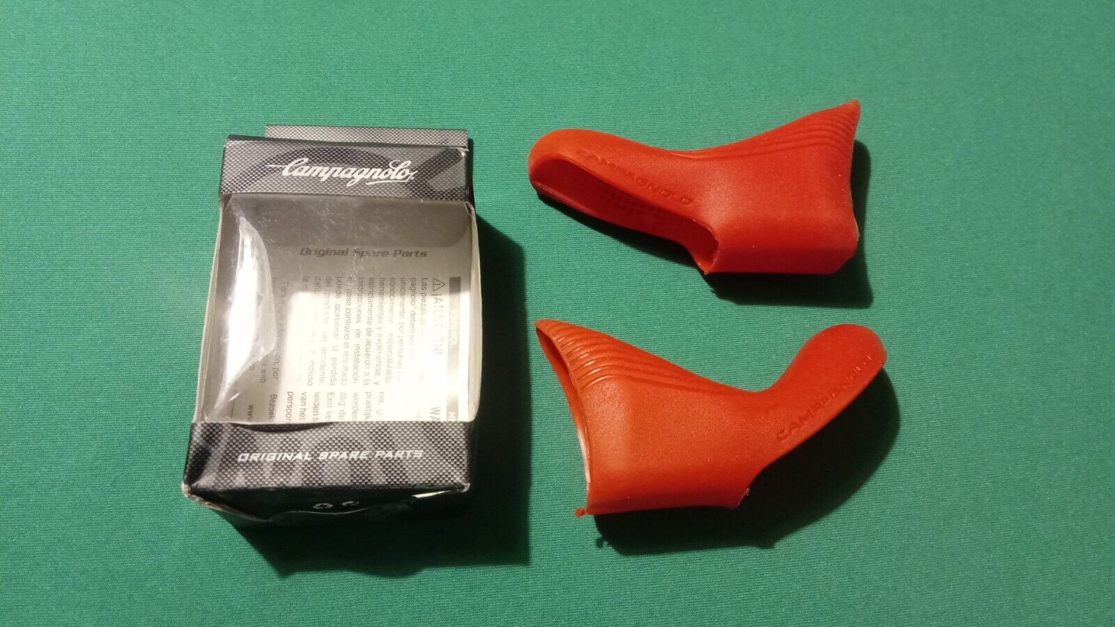 Campagnolo Power-Shift Lever Hoods (Red) NEW!!!