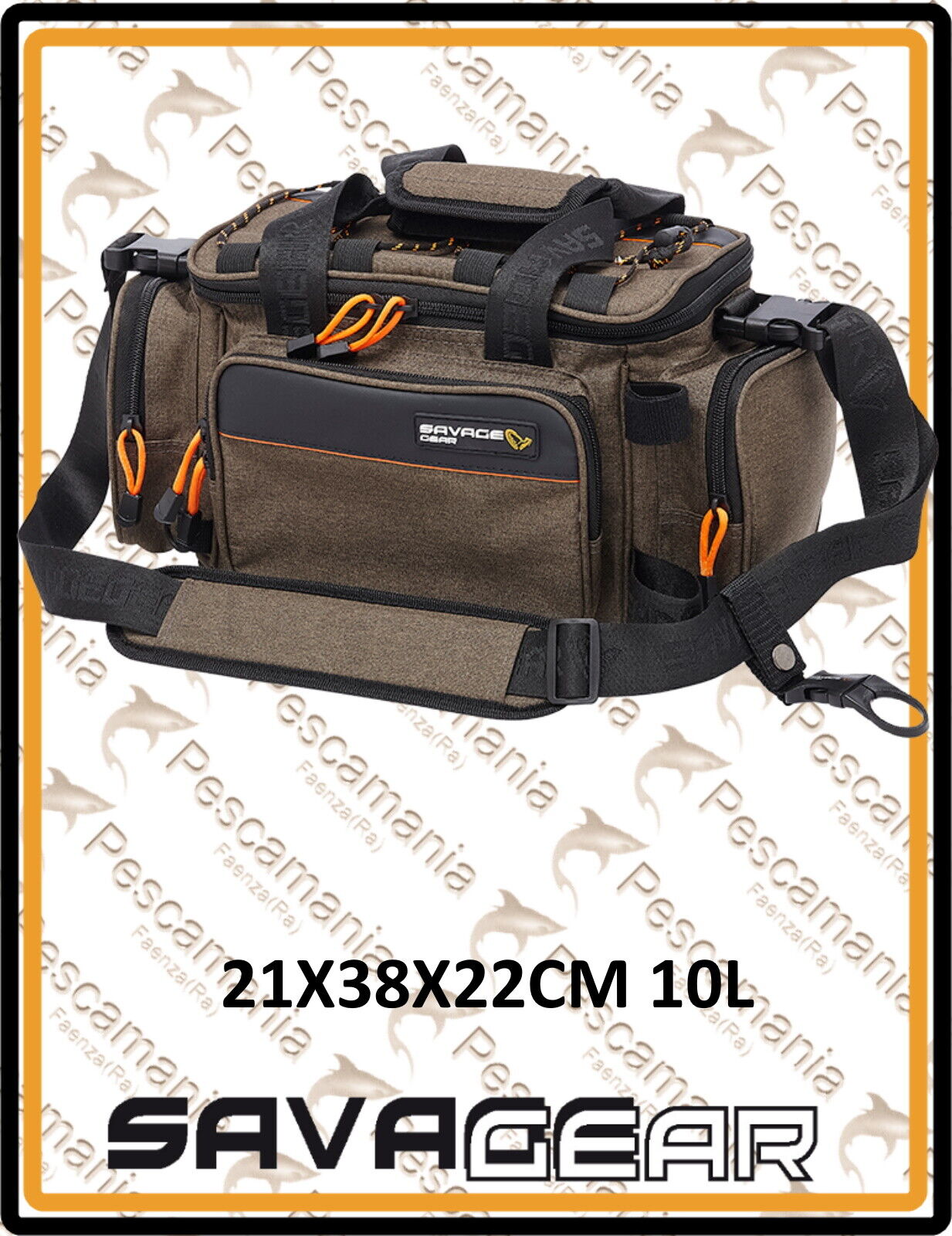 Borsa spinning Savage Gear "Soft Lure Specialist Bag S" 21x38x22cm 10L